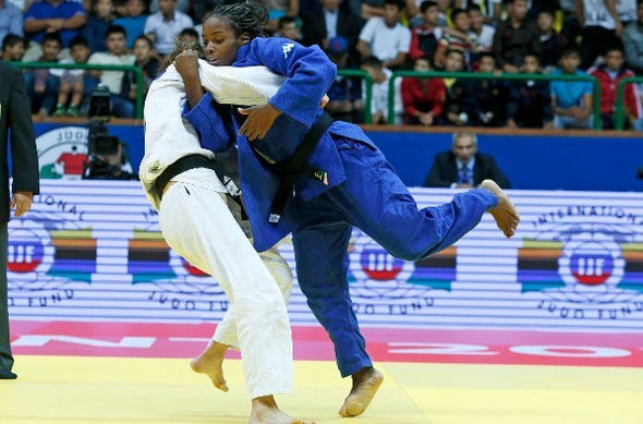 Italy's Edwige Gwend won the second Grand Prix title of her career with success in the women's under 63kg category