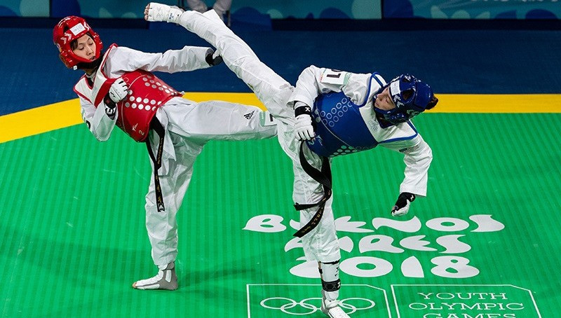 Youth Olympic taekwondo silver medallist fought with broken hand