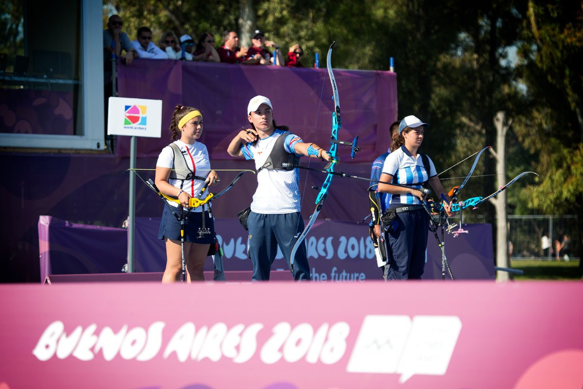 The mixed team archery event was held on day eight ©World Archery