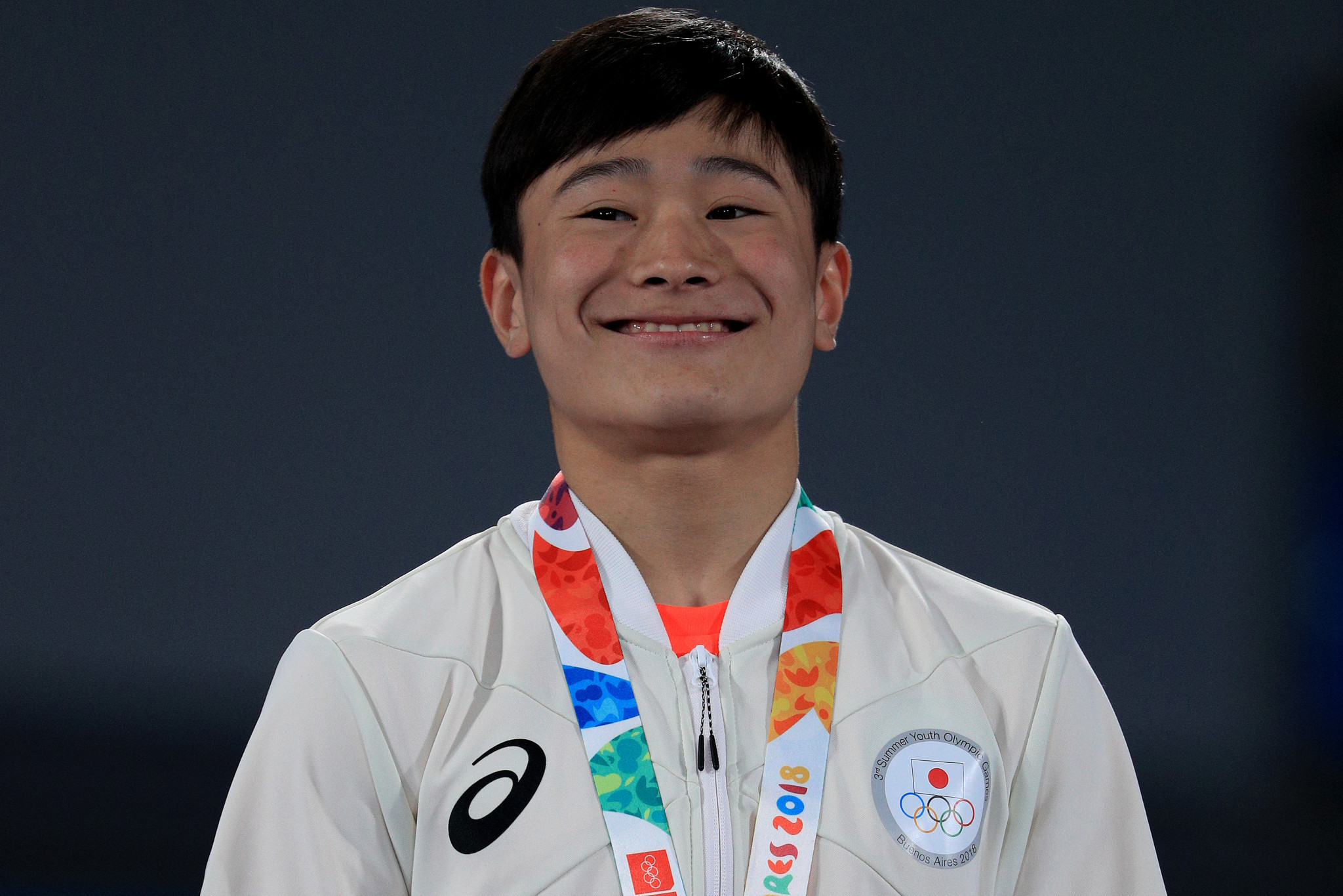 Takeru Kitazono won his third gold medal of the Games ©Getty Images