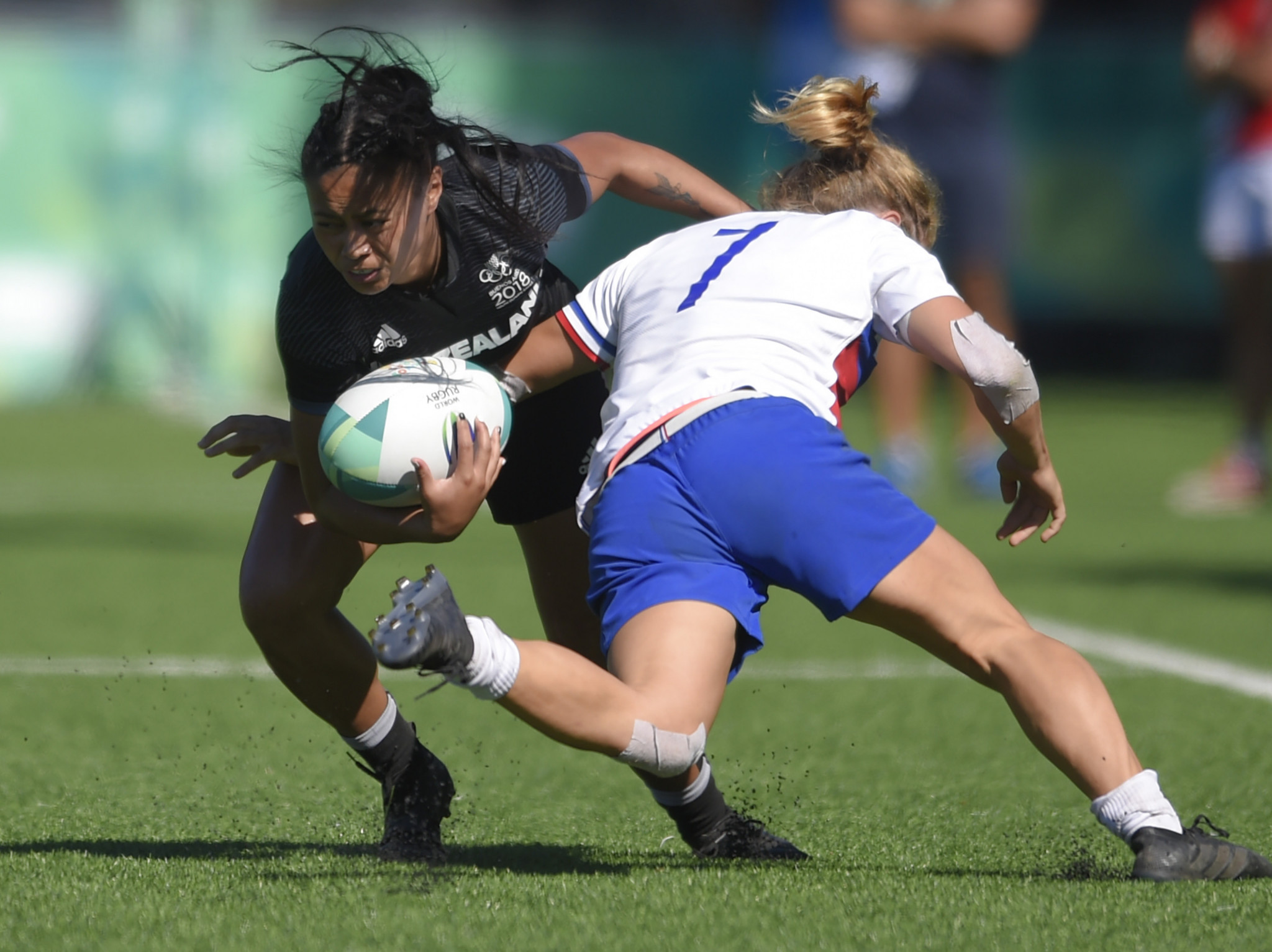 New Zealand had earlier claimed a dramatic win over France in the women's final ©Getty Images