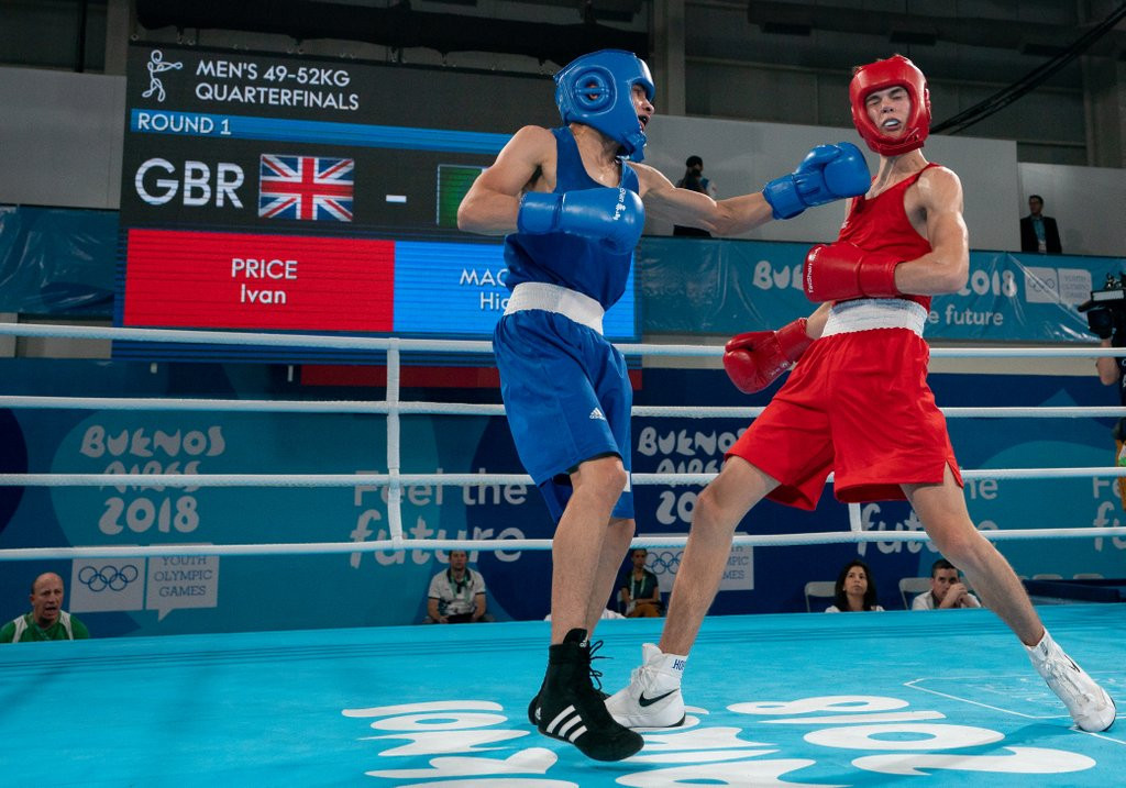 Boxing action continued on day nine ©AIBA