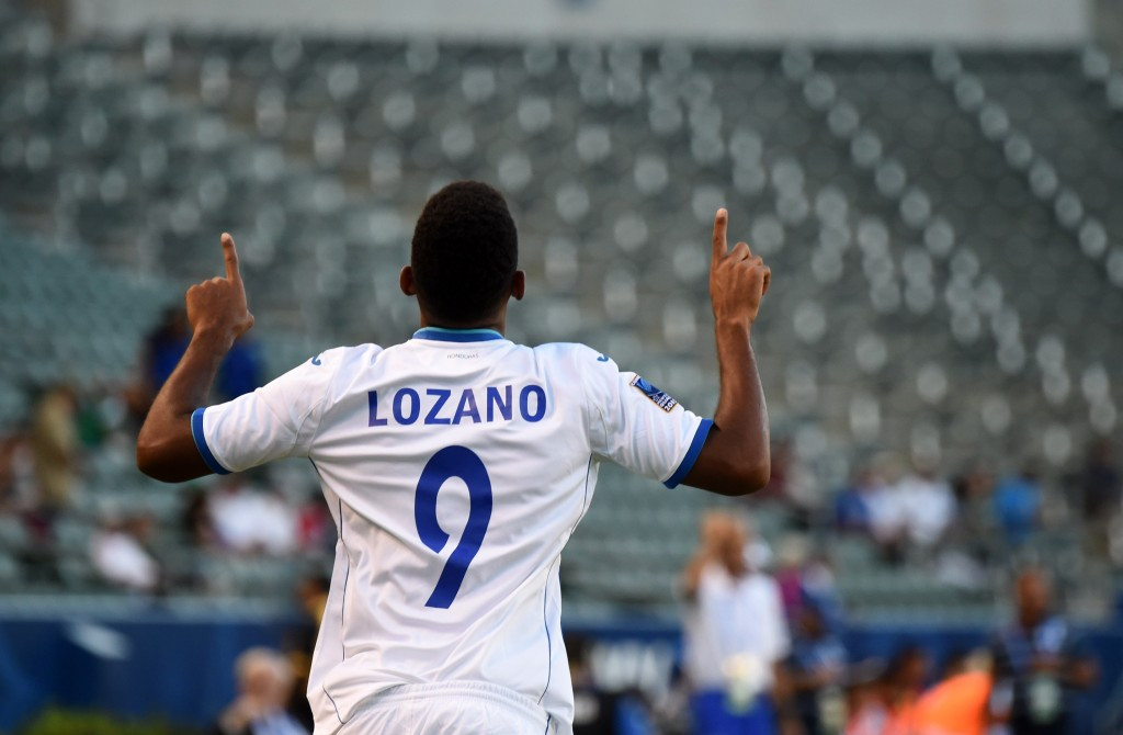 Anthony Lozano scored the only goal in Honduras match with Haiti