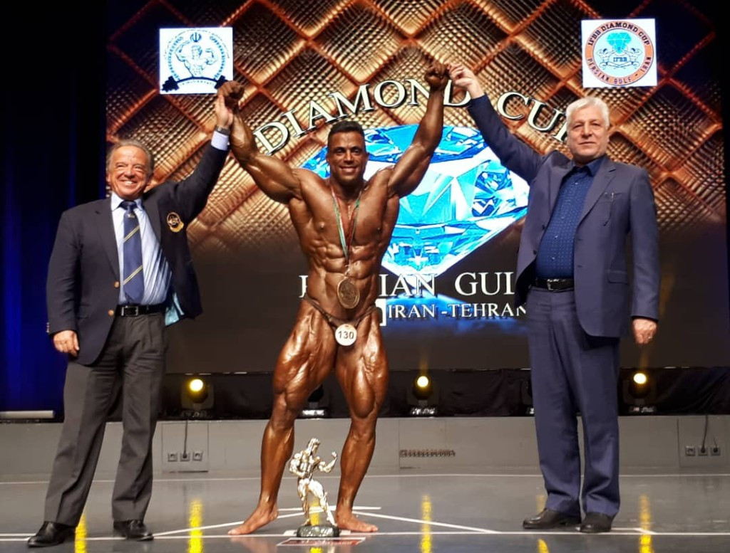 IFBB President meets officials and attends tournament in Iran