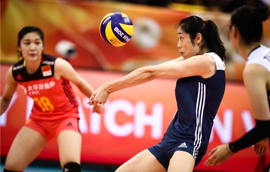 China downed The Netherlands as the line-up for the semi-finals of the 2018 FIVB Women's Volleyball World Championships was set today at the Nippon Gaishi Hall in Nagoya ©FIVB