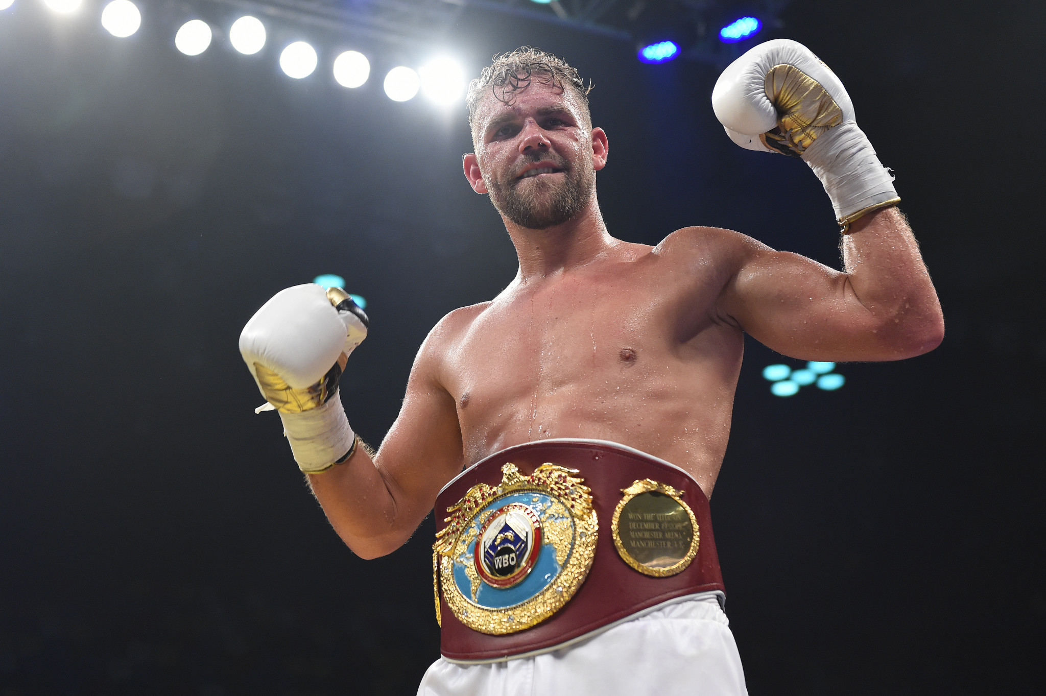 Billy Joe Saunders has been denied the chance to fight in Boston this weekend ©Getty Images