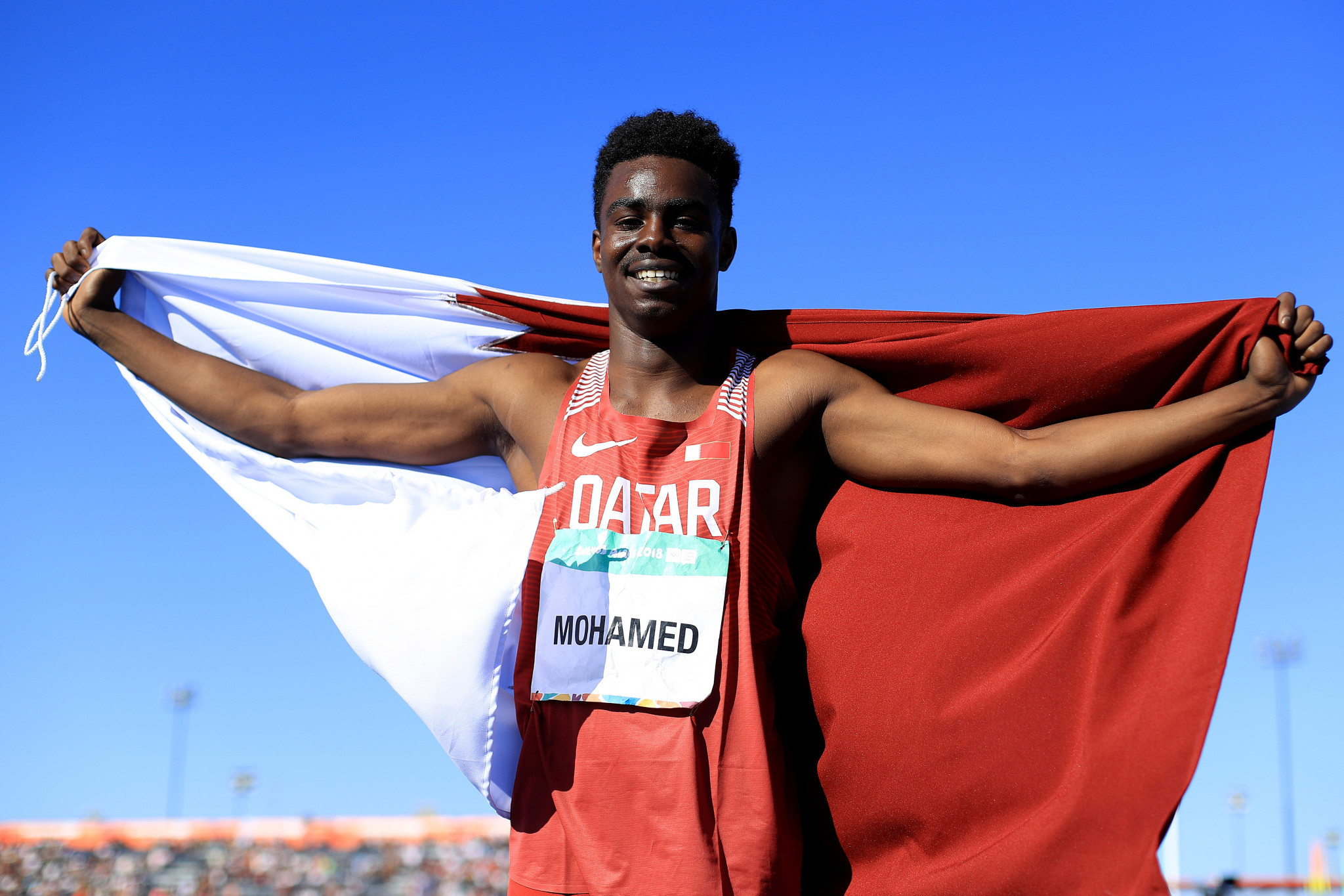 Qatari sprinters shine as athletics programme concludes at Buenos Aires 2018