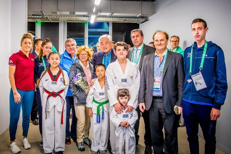 The Youth Olympics has provided a platform for several future Olympic medallists, including Jade Jones, left ©World Taekwondo