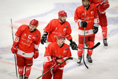 Russian ice hockey player Ion-Gerogi Kostev has been banned for two years for an anti-doping violation ©Crvena Zvezda