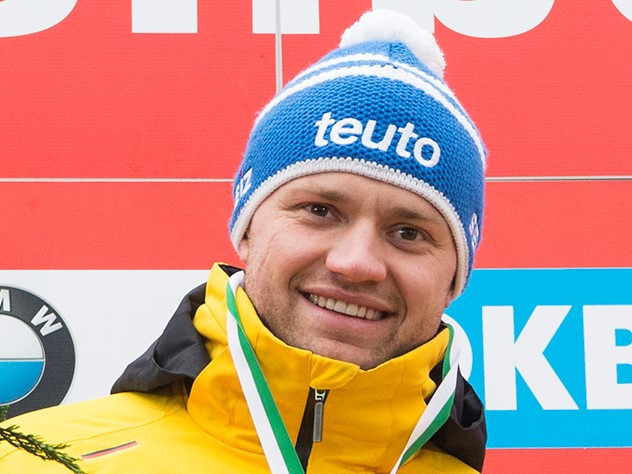 Germany's world luge champion Toni Eggert has suffered a major injury during a training session in Oberhof ©FIL