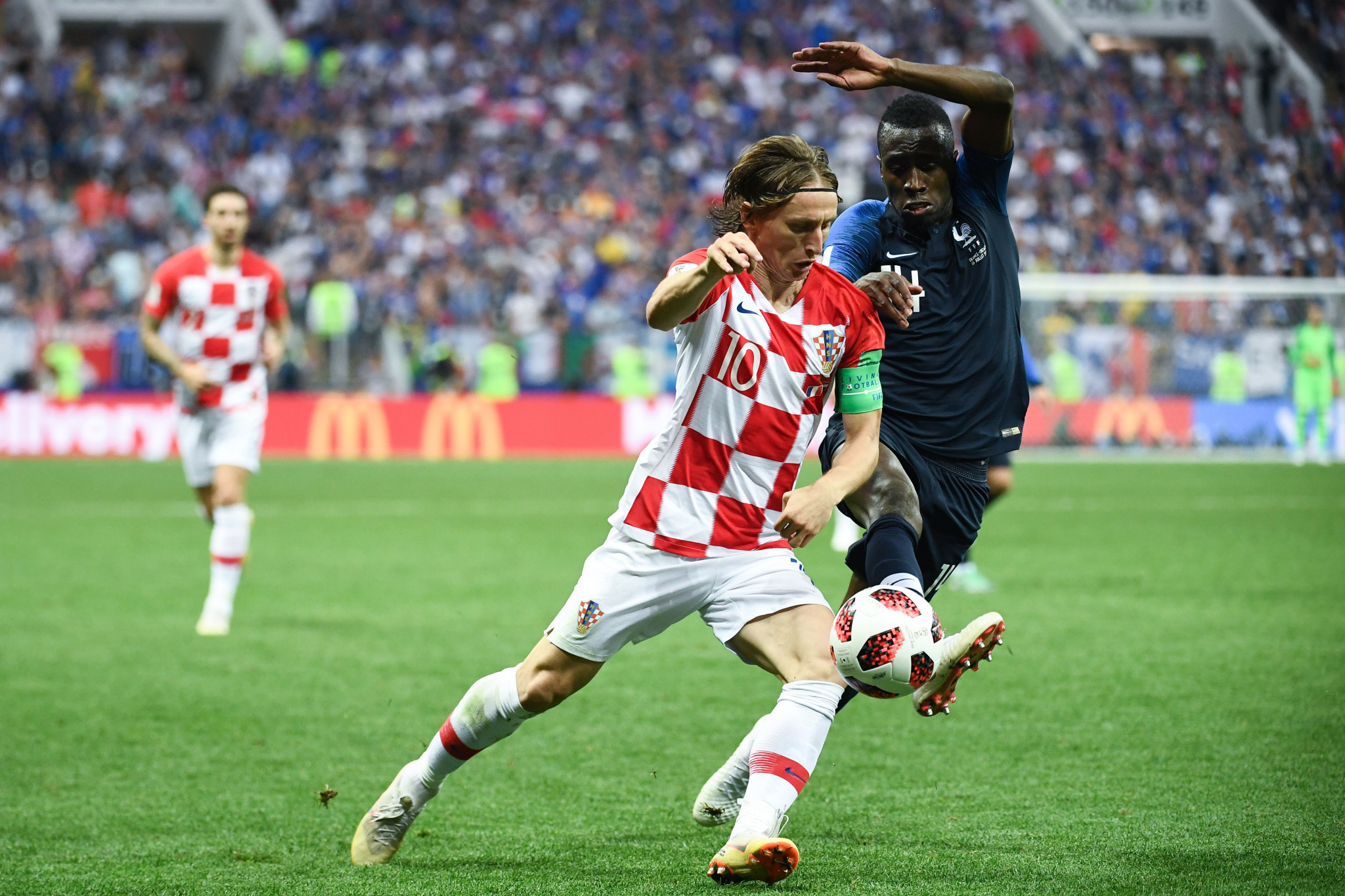 Croatia’s Luka Modrić was named the 2018 World Cup Golden Ball winner ©Getty Images