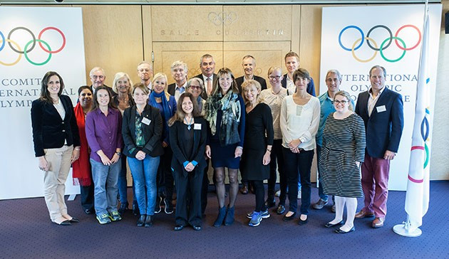 The meeting at the IOC's headquarters aimed to help establish guidelines during and post pregnancy ©IOC/Bertrand Rey