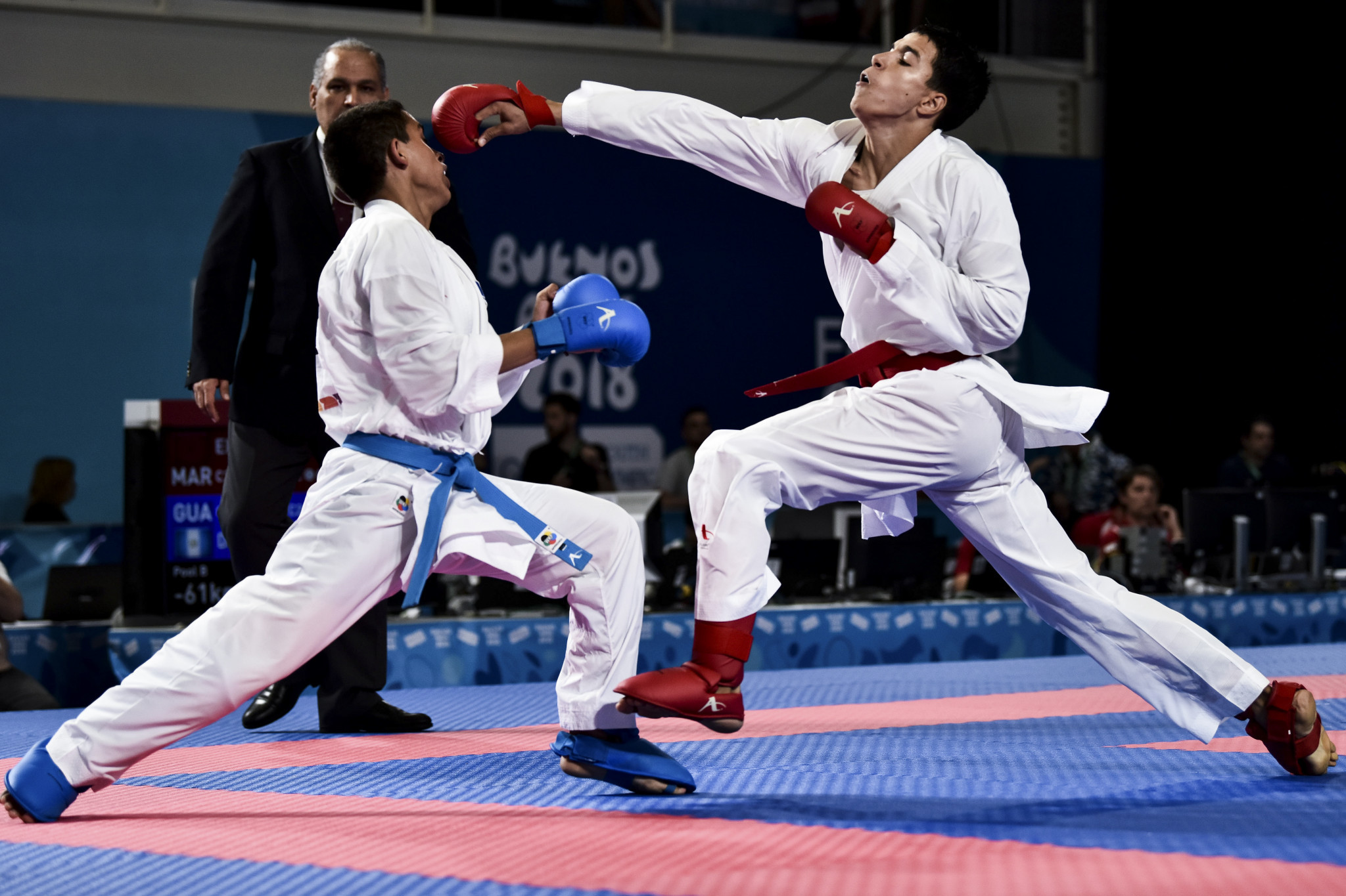 The first karate medals at the Youth Olympic Games were won today ©Getty Images