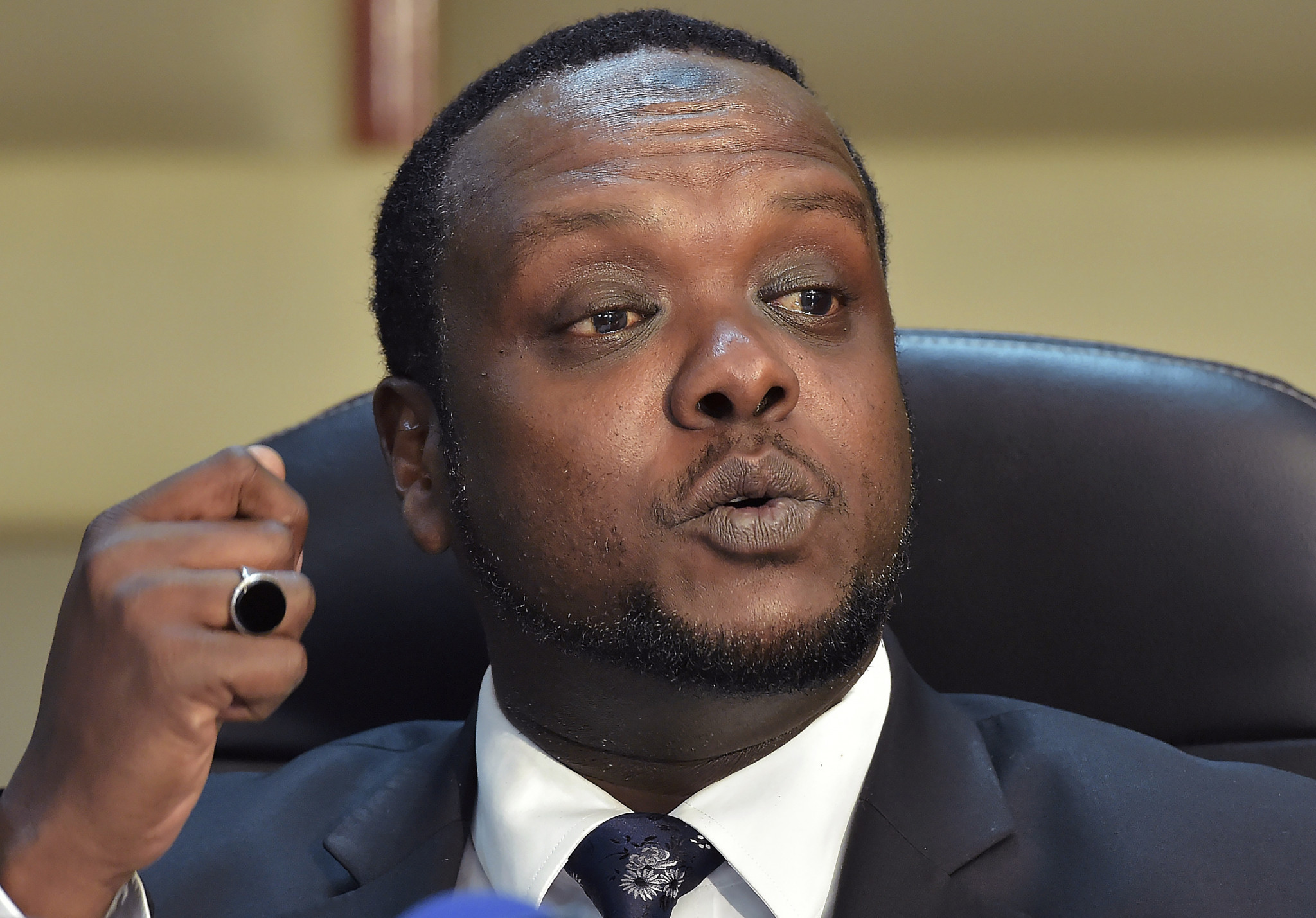 Former Cabinet Secretary for Sports Hassan Wario has also handed himself over to police ©Getty Images