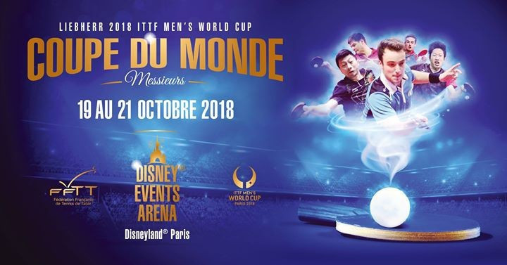 Disneyland Paris will be the venue for this year's ITTF Liebherr Men’s World Cup featuring 20 of the sport's top players ©ITTF