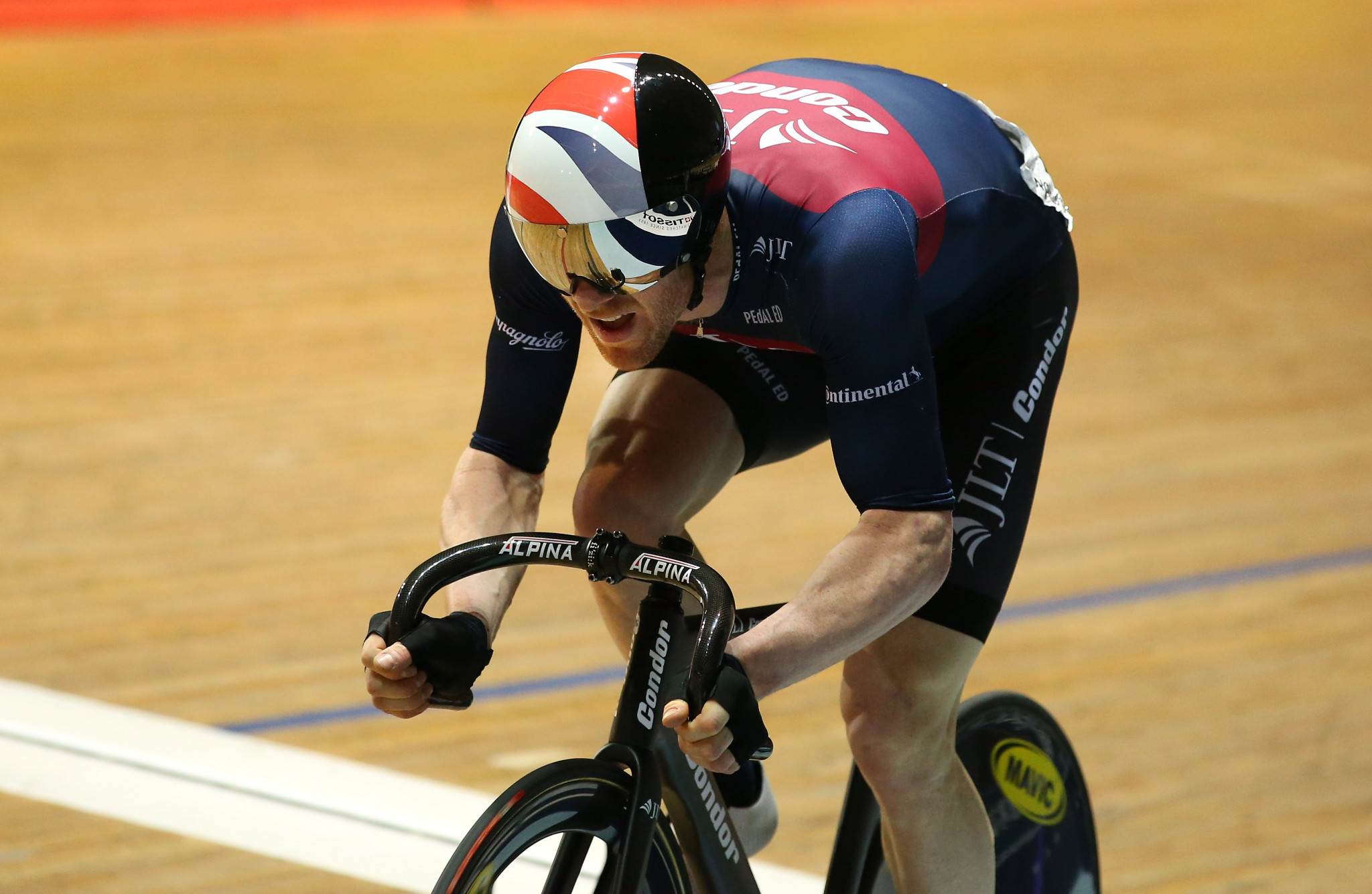 Triple Olympic champion Ed Clancy will spearhead Great Britain's pursuit of glory at the UCI Track Cycling World Cup in Saint-Quentin-en-Yvelines in France ©Getty Images