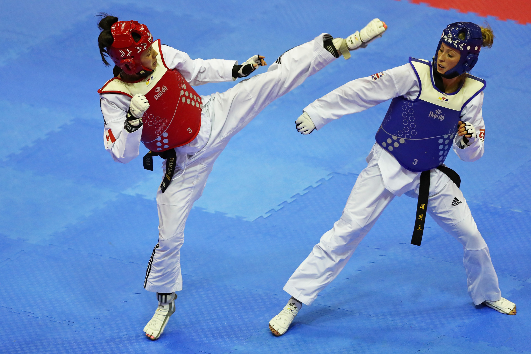 Britain's world number one and double Olympic champion Jade Jones will be competing at her home World Taekwondo Grand Prix in Manchester ©Getty Images