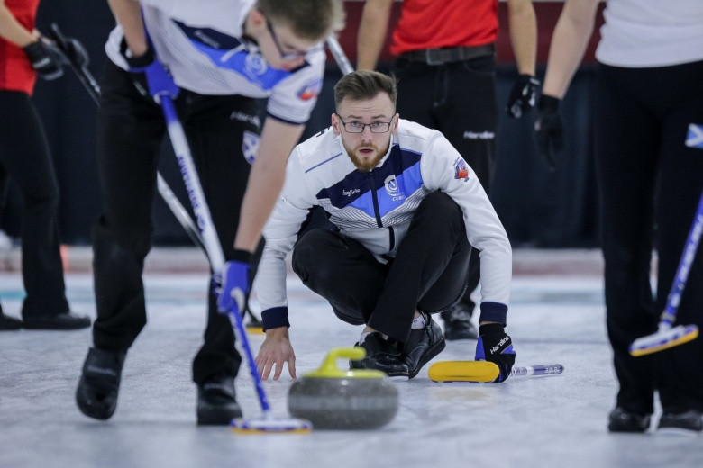 Defending champions Scotland are the only undefeated side remaining in the World Mixed Curling Championship in Kelowna in Canada ©WCF