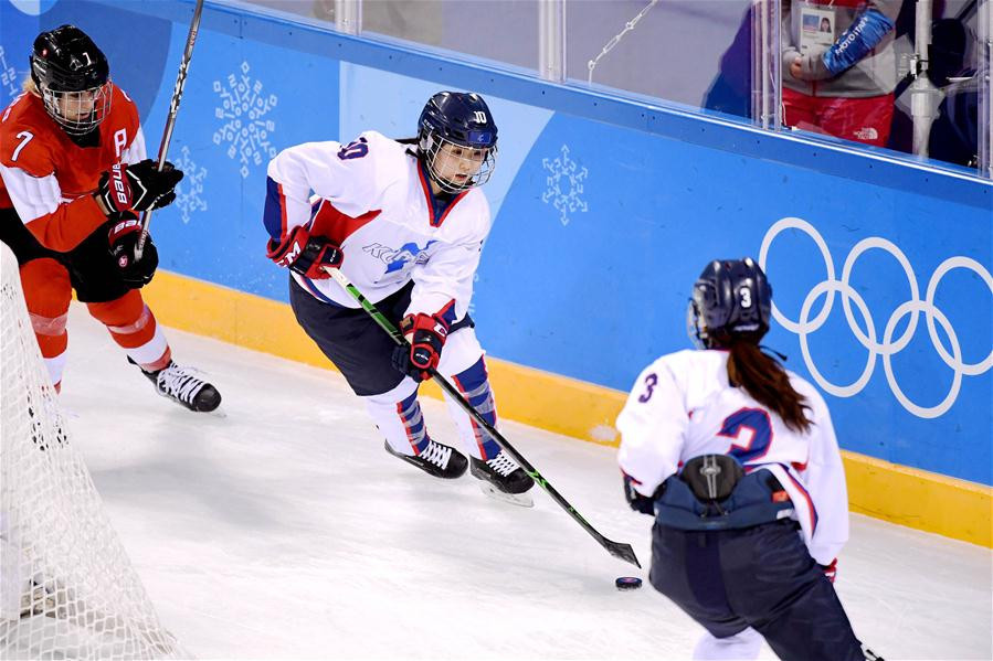 The unified Korean women's ice hockey team lost all five of their matches at Pyeongchang 2018 ©Getty Images