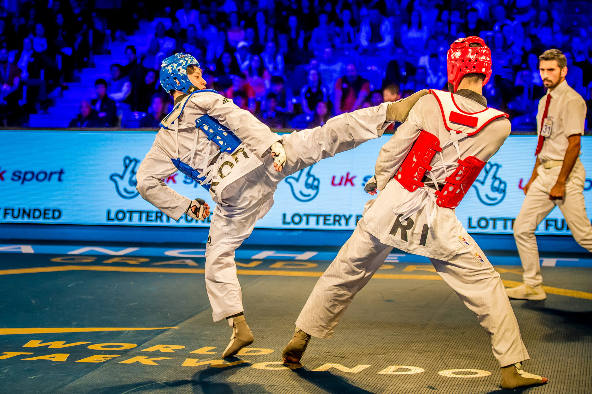 South Korea's Dae-Hoon Lee backed up his world number one status with gold in Manchester ©World Taekwondo