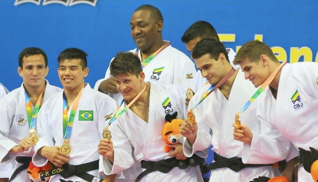 Brazil claim double gold on opening day of 2015 CISM World Military Games after dominating judo team events
