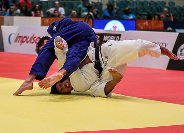 Italy's Christian Parlati took gold to take his country to second place on the overall medal table ©IJF 