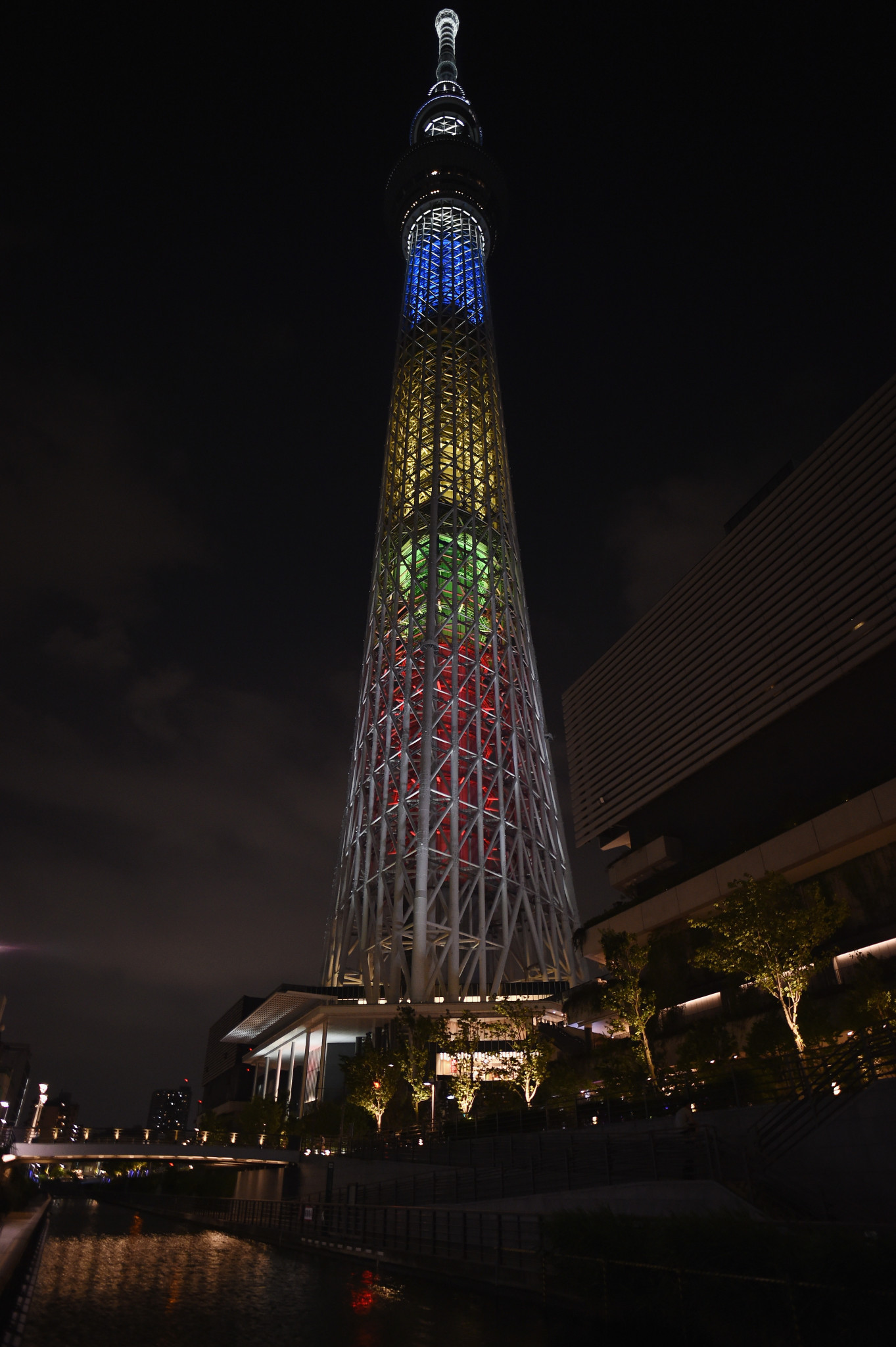 Tokyo Skytree Tower, an iconic landmark in the Japanese capital, is another building which hydraulics company KYB have been involved in building ©Getty Images