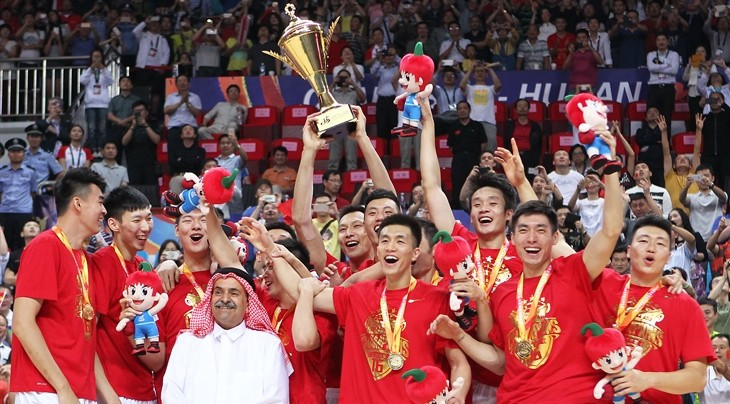 China secured qualification for the Rio 2016 Olympic Games after beating the Philippines 78-67 in the final of the FIBA Asia Championship ©FIBA 