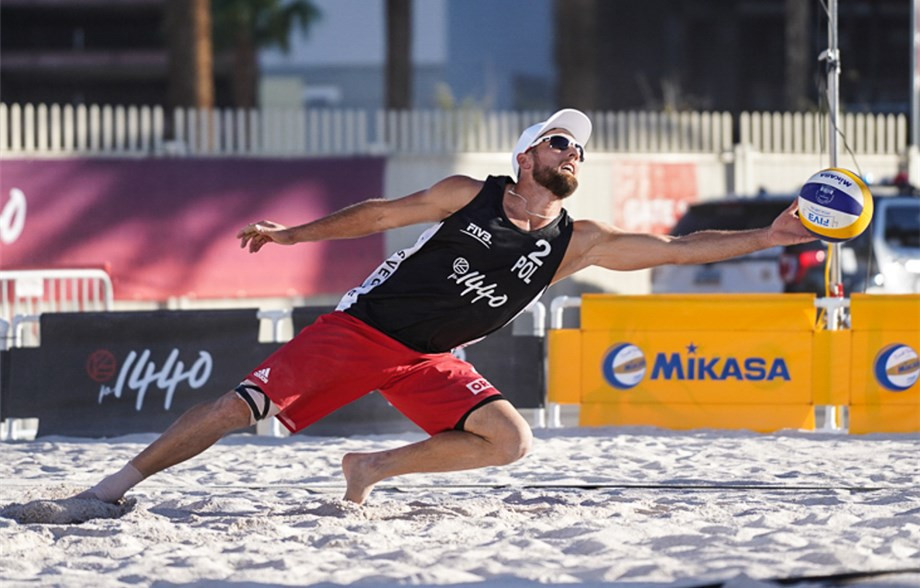 Seven different  nations are represented in the last eight in the men's competition ©FIVB