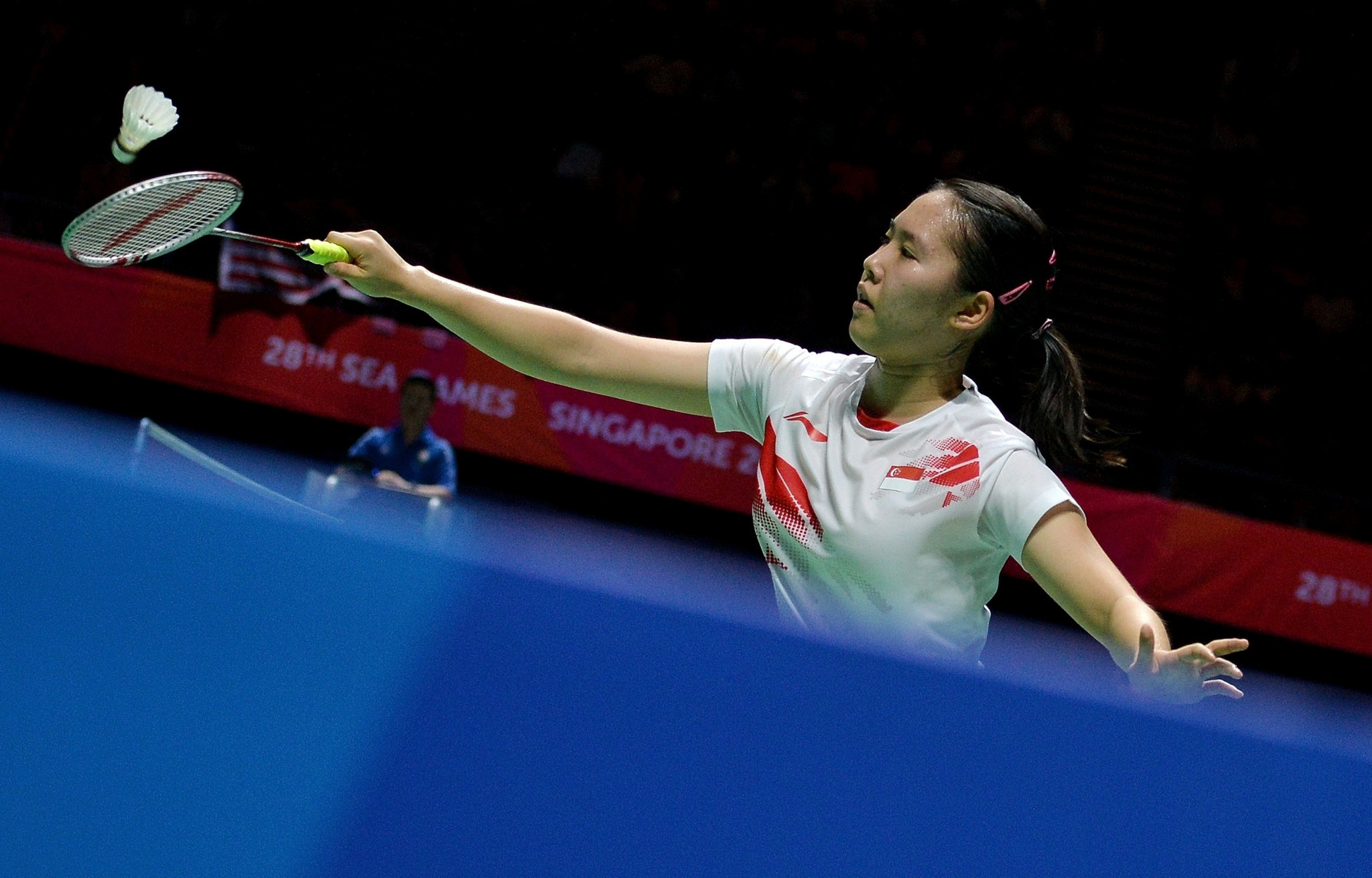 Women's singles top seed Grace Chua Hui Zhen of Singapore is through to the semi-finals ©Getty Images