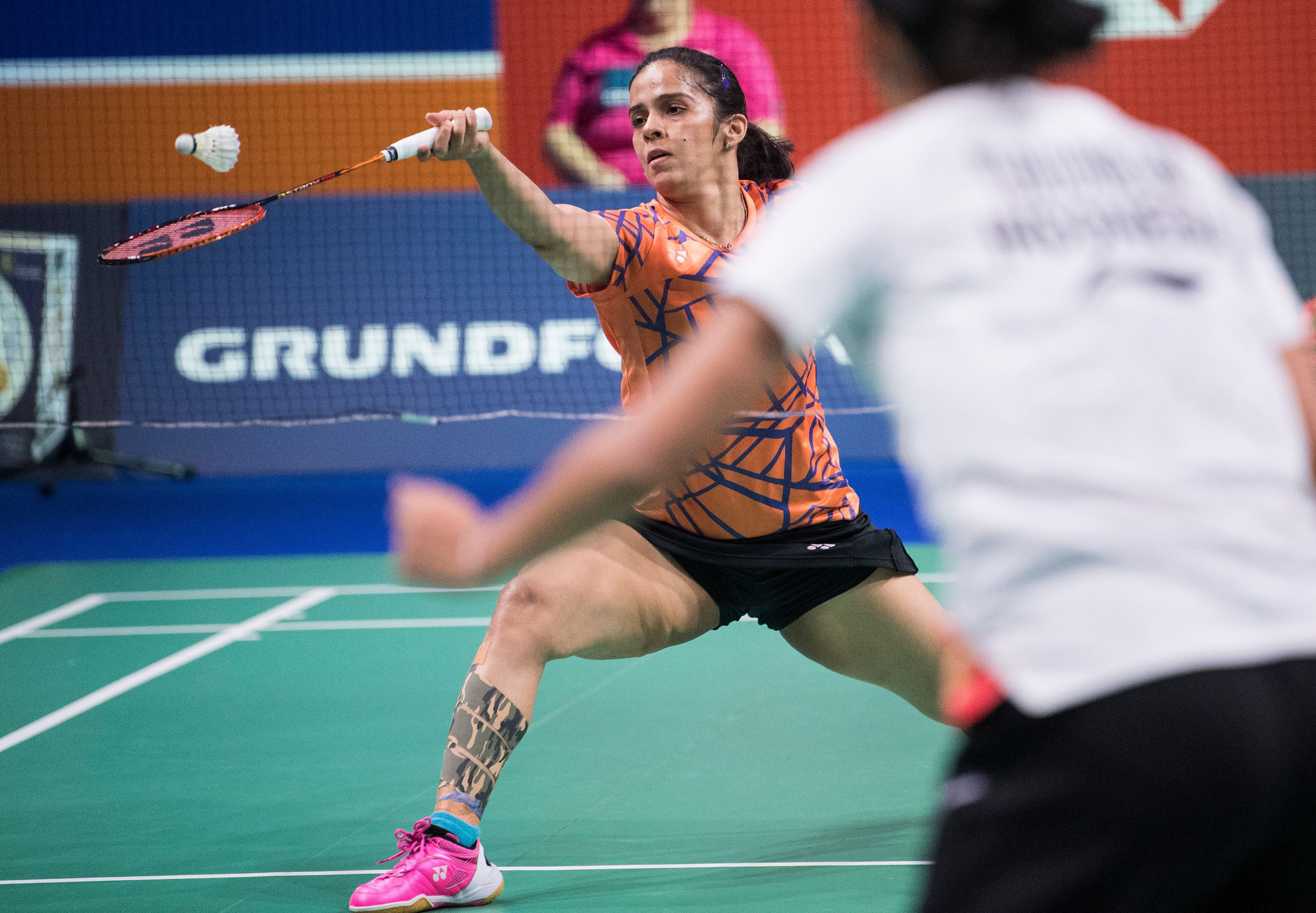 Saina Newhal won against Indonesia's Gregoria Mariska Tunjung to reach the final of the BWF Denmark Open ©Getty Images