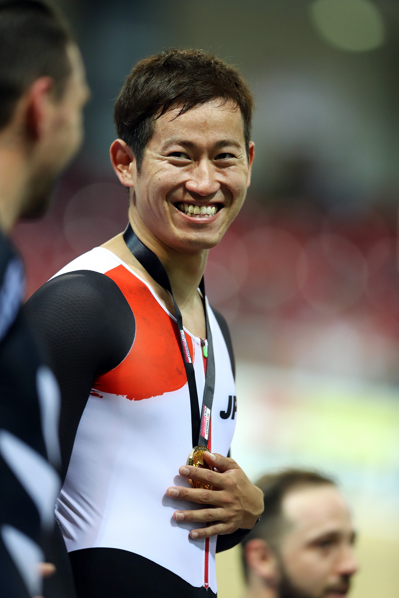Yuta Wakimoto of Japan won the men's keirin title ©Getty Images