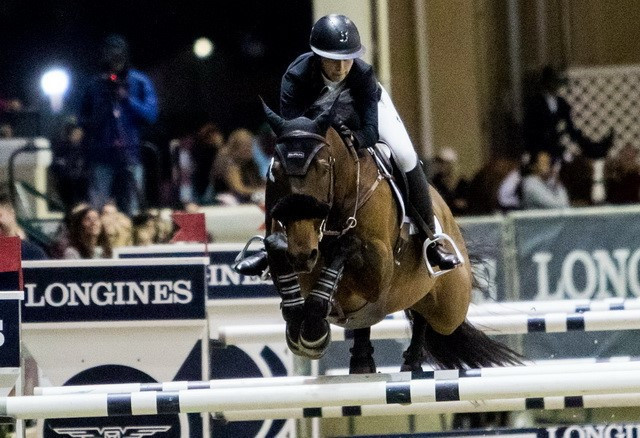 Maiden win for Hoffman on FEI Jumping World Cup tour