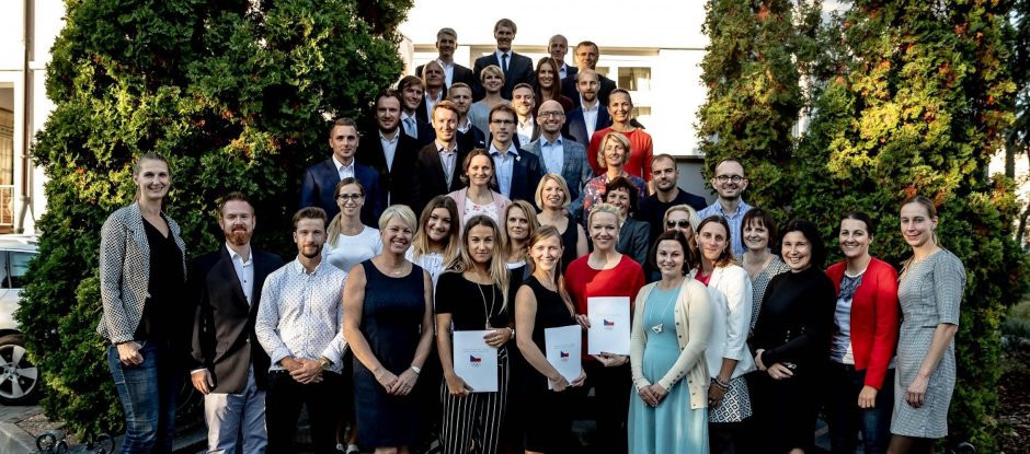 Sixteen students completed the Czech Olympic Committee's sport diplomacy course ©COC