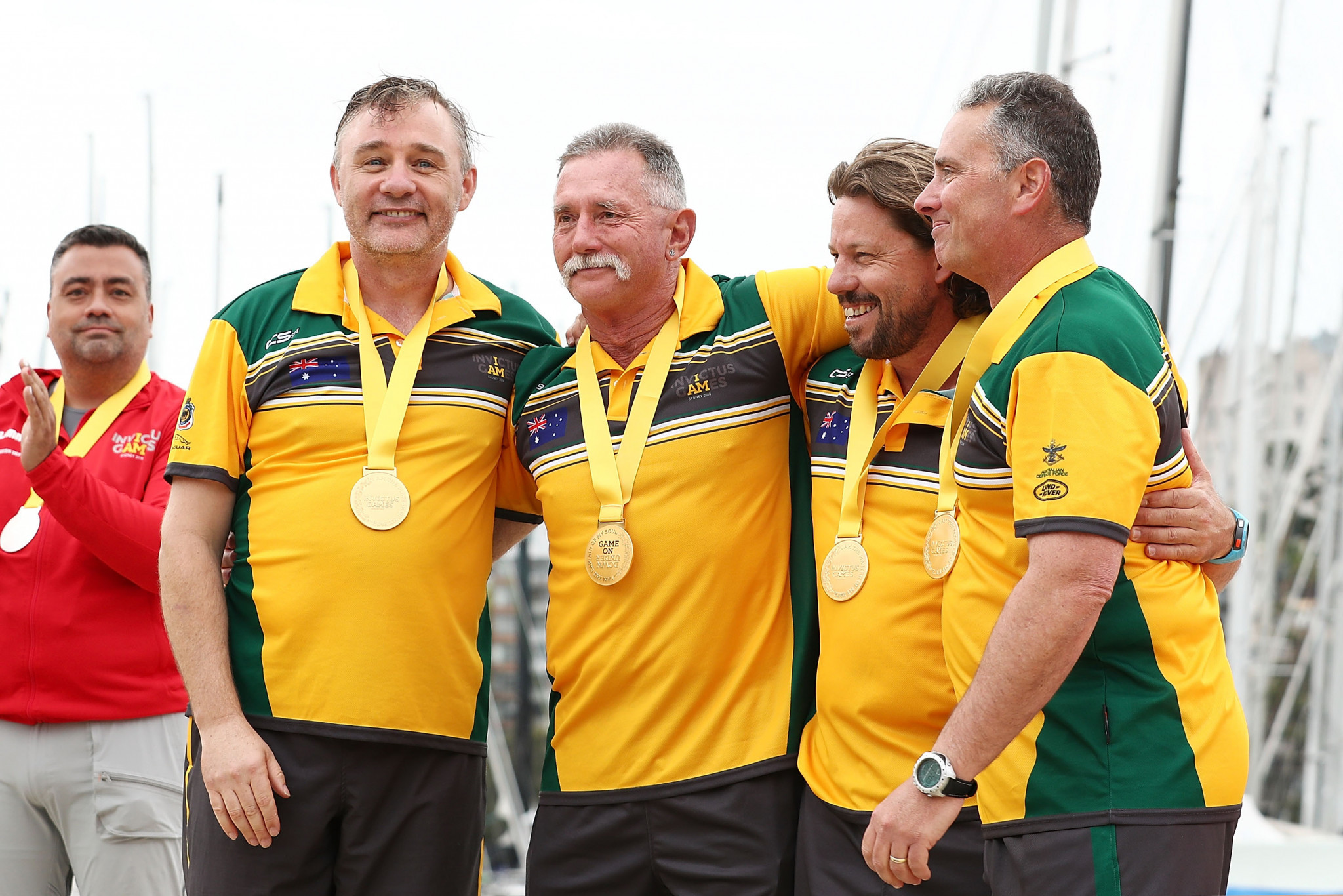 Australia won gold in the final of the Elliot 7 team event at the 2018 Sydney Invictus Games ©Getty Images 
