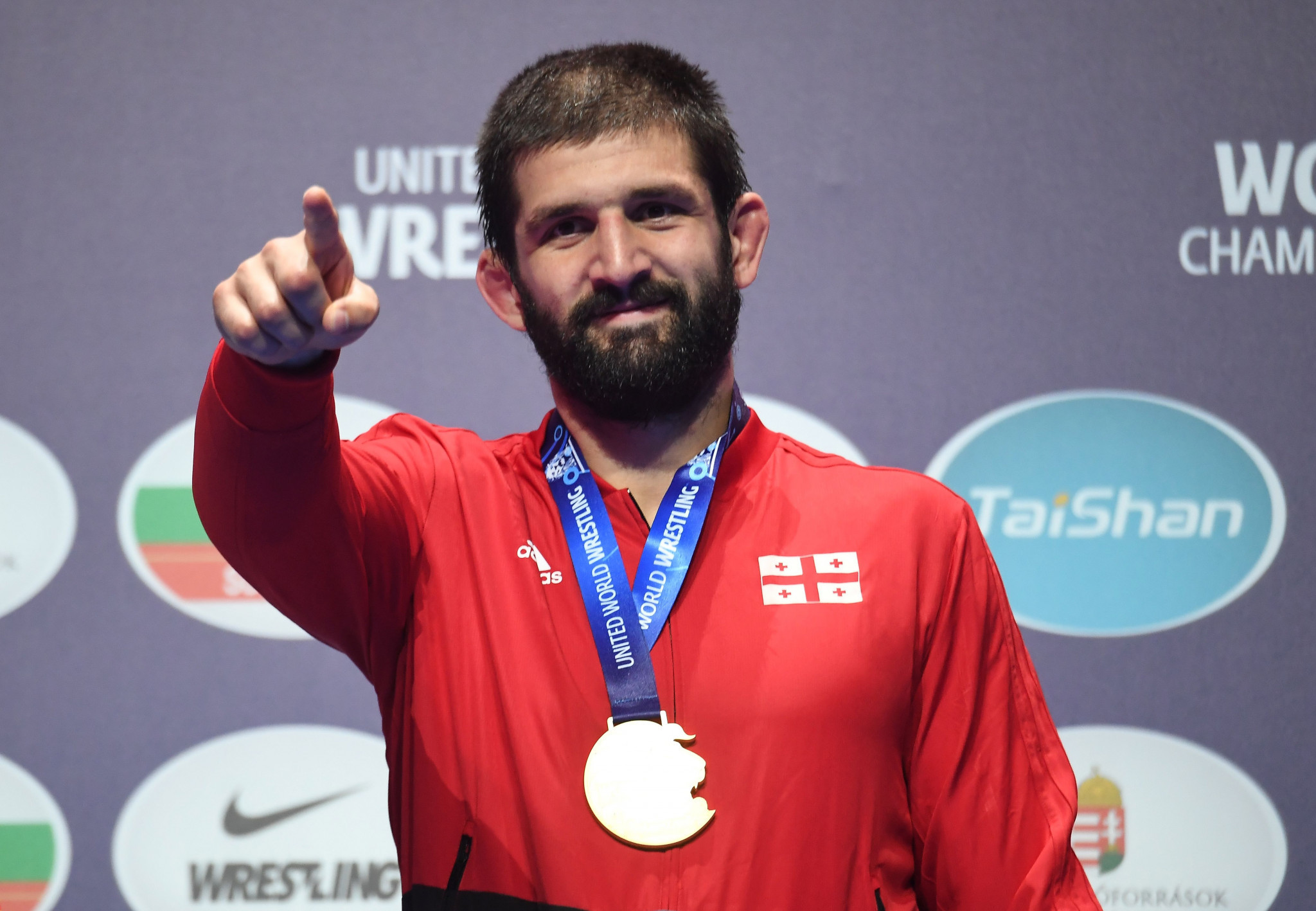 In the 125kg class Georgia's Geno Petriashvili defended his title, having also won gold at the 2017 World Championships in Paris ©Getty Images