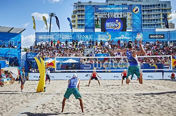 Dalhausser and Lucena light up home crowd to move one win away from FIVB World Tour Finals title