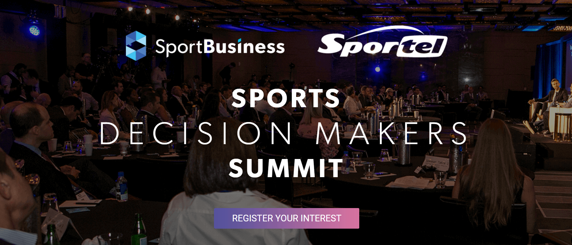Registration for the Sports Decision Makers Summit is now open ©Sports Decision Makers Summit