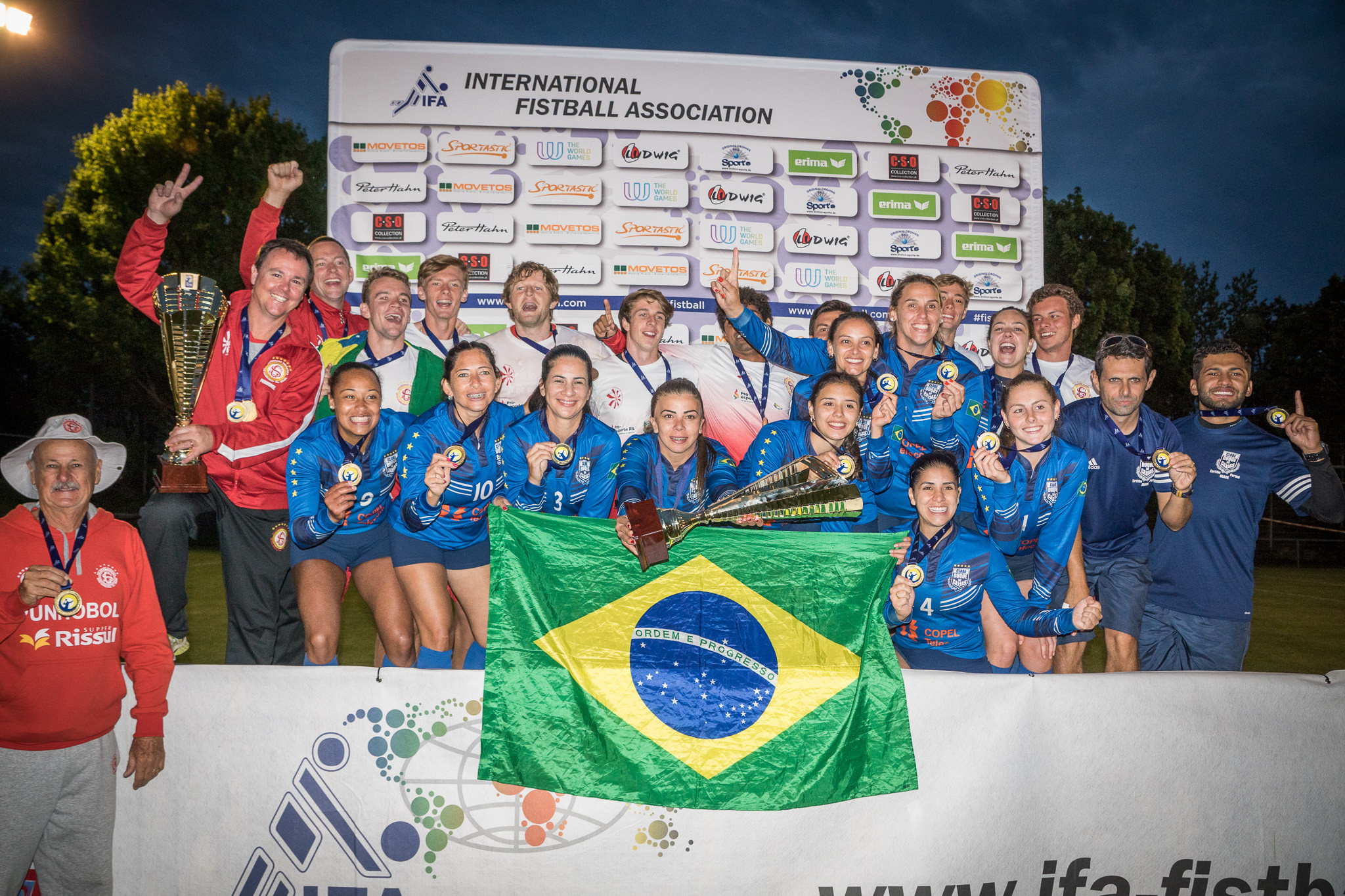 Sociedade Ginástica Novo Hamburgo and Clube Duque de Caxias will seek to defend their men’s and women’s titles at the 2019 International Fistball Assocation World Tour Finals in Salzburg ©IFA