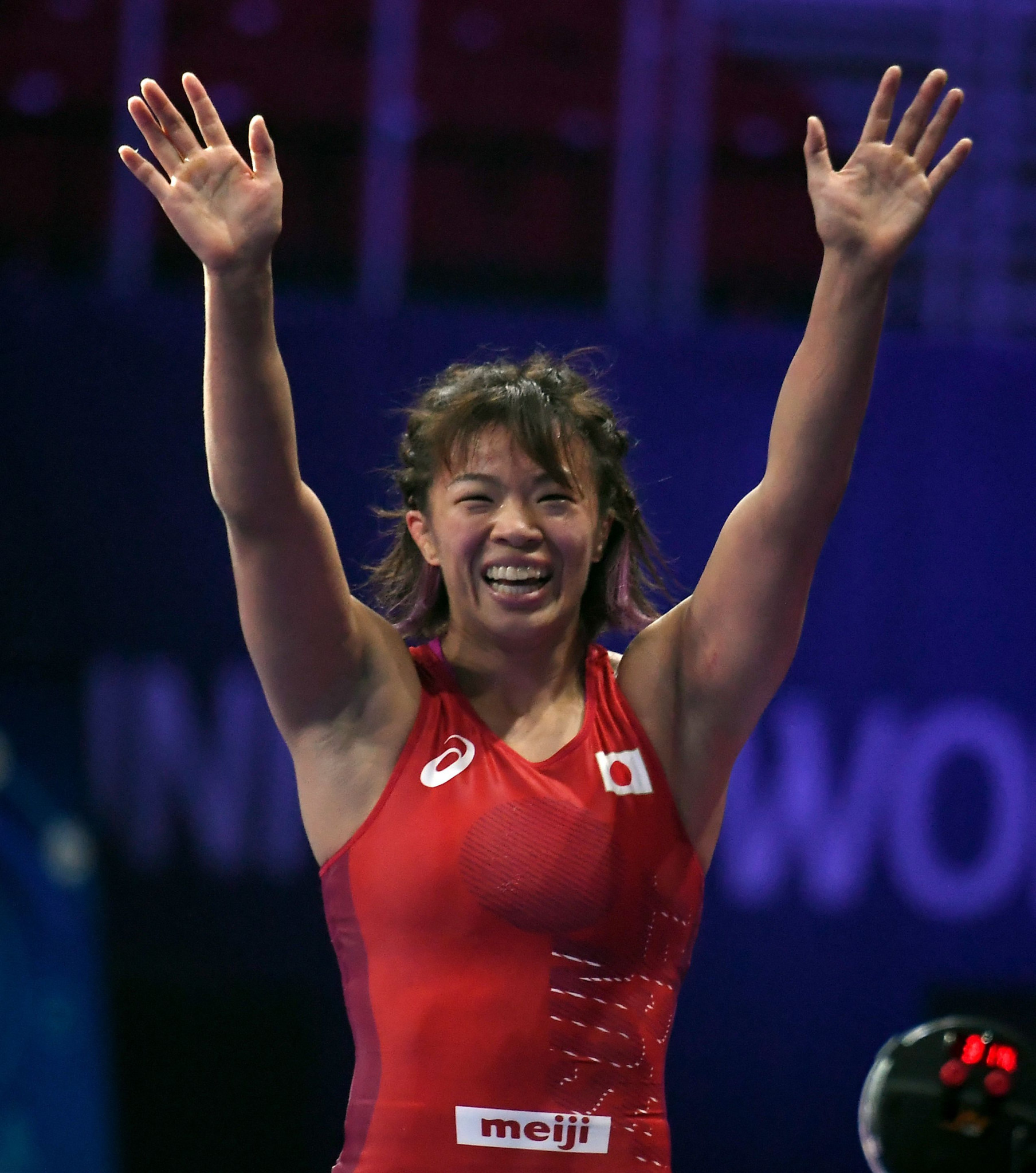 Risako Kawai won Japan's second gold in the 59kg division ©Getty Images