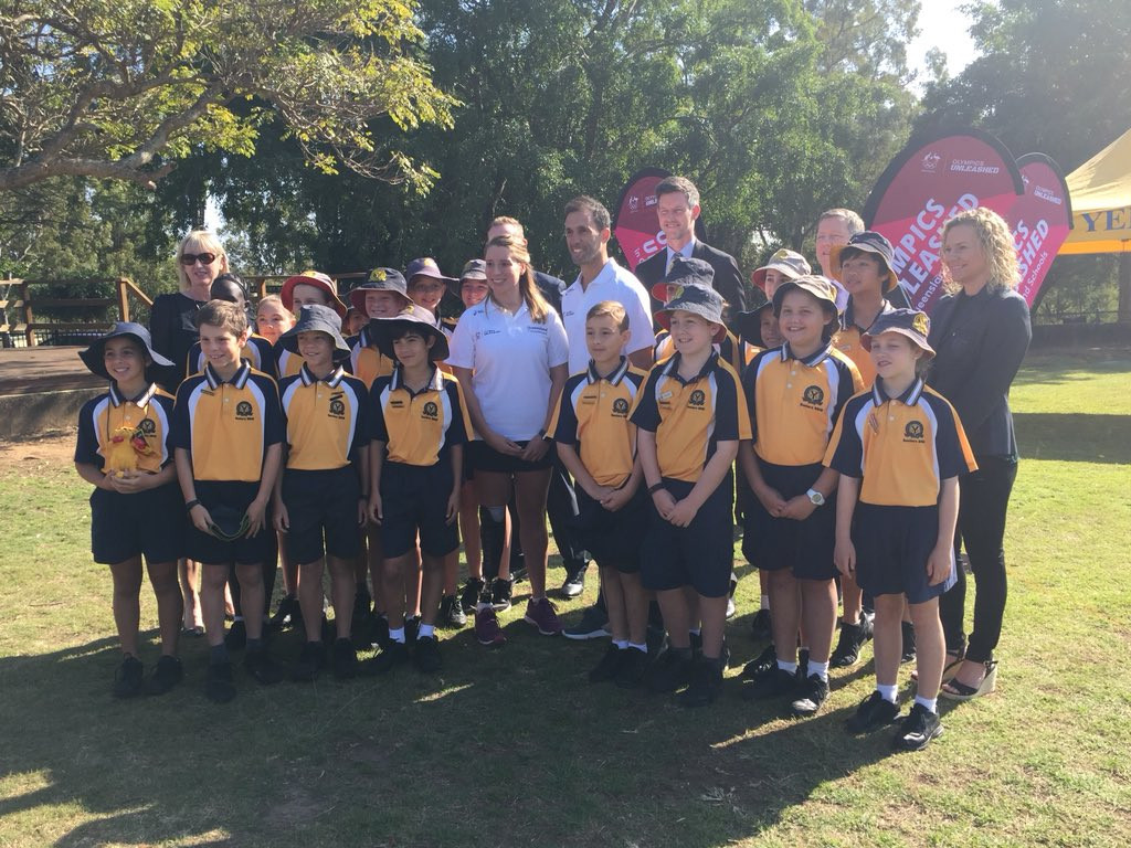 The Olympics Unleashed programme will see Australian athletes visit schools around the country to inspire the students ©Mark Bailey MP