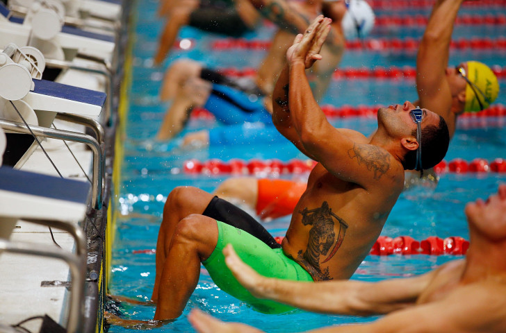 Hosts Australia excelled in the swimming finals at the Invictus Games in Sydney ©Getty Images  