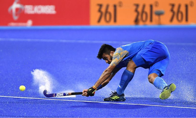 India are virtually certain to top the qualifying group at the Asian Hockey Champions Trophy event after a 4-1 win over South Korea in Oman ©Getty Images  