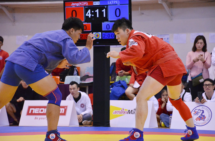 East Asia Sambo Championships hosted in Chinese Taipei