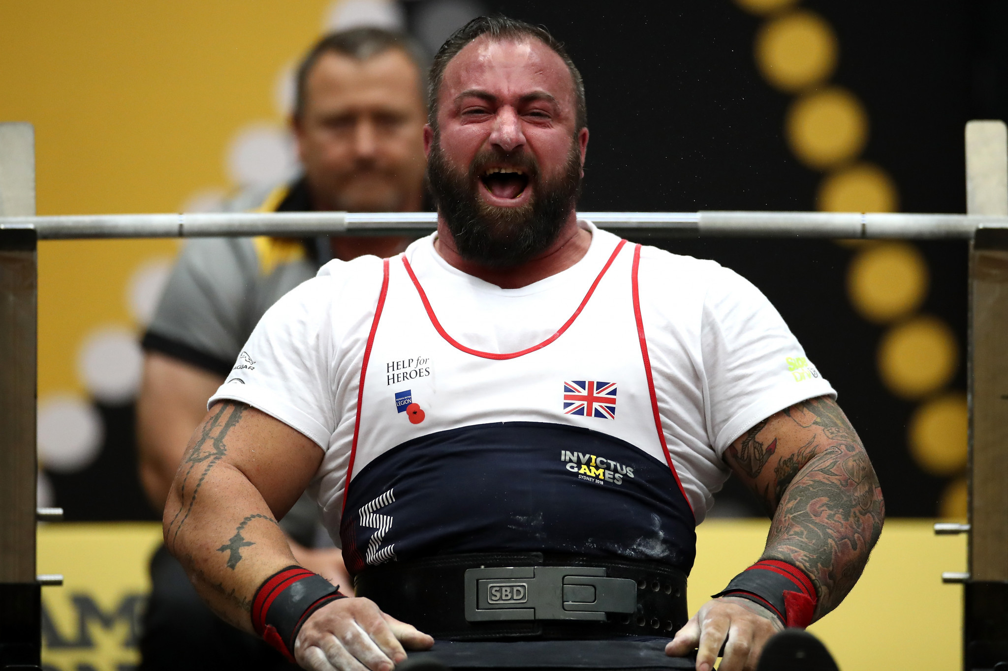 Britain's Martin Tye won powerlifting gold in Sydney ©Getty Images