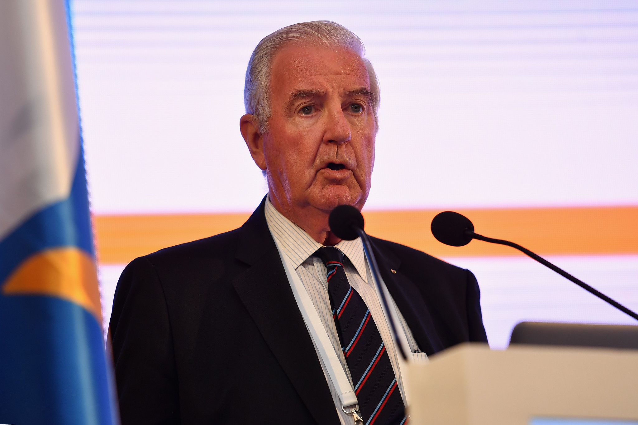 WADA President Sir Craig Reedie has rejected a call to resign ©Getty Images