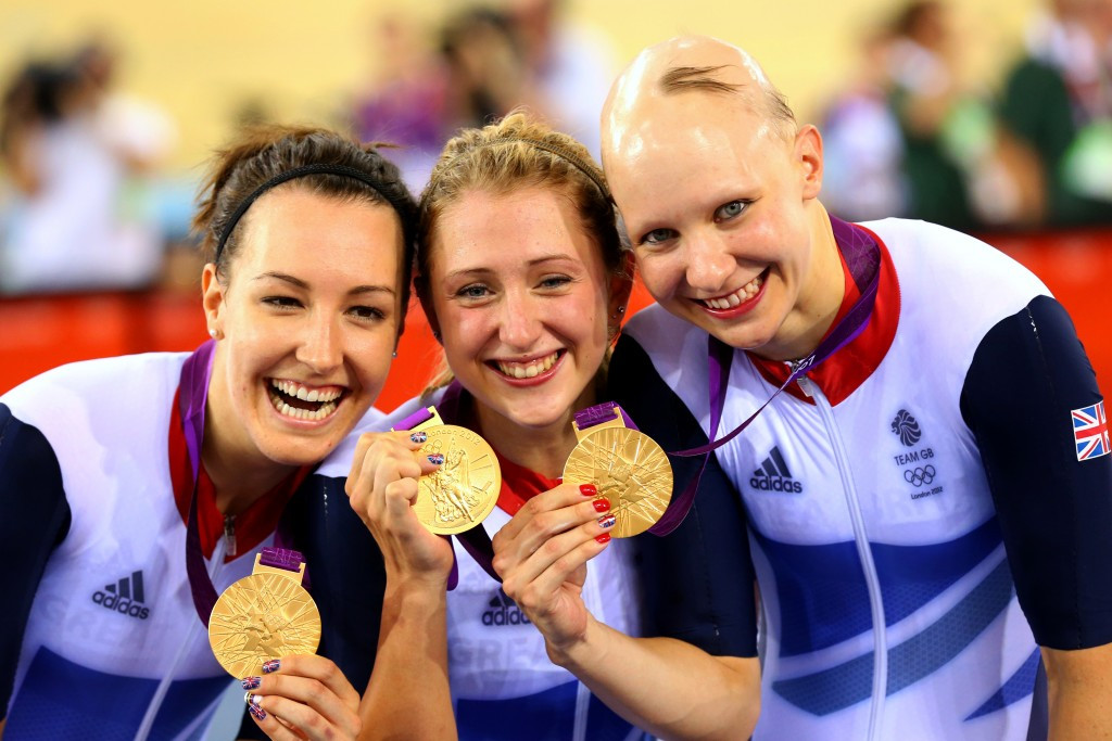 Dani King (left) is hoping to have the opportunity to retain her London 2012 team pursuit gold medal at Rio 2016