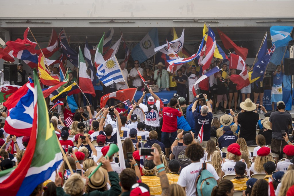 Today's action was preceded by the Opening Ceremony for the event ©ISA/Ben Reed
