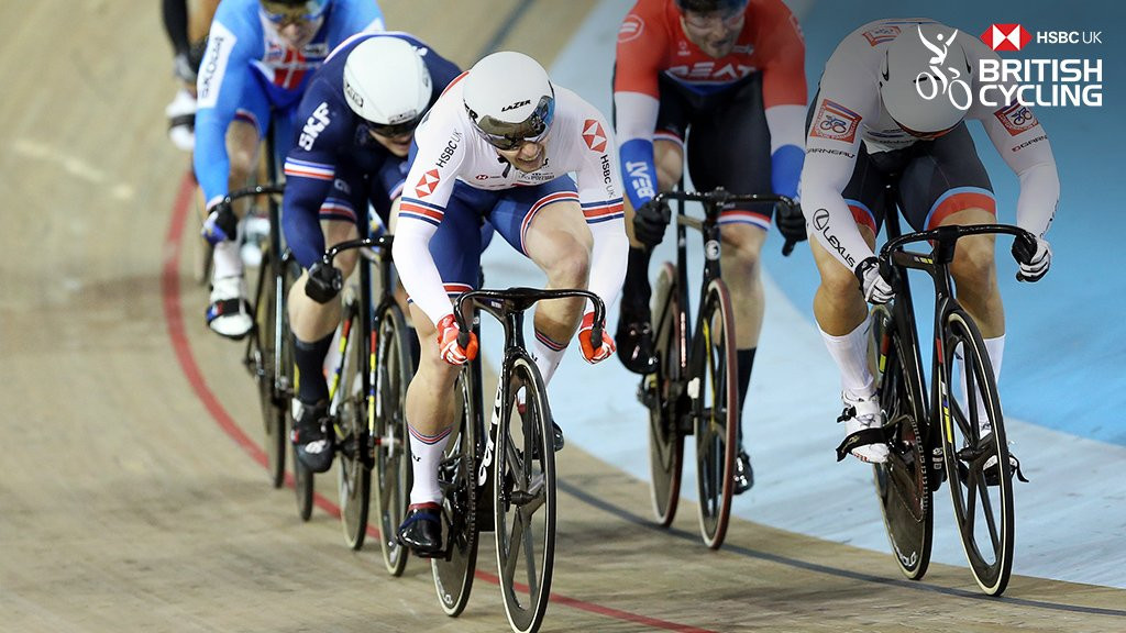 Kenny triumphs in keirin at UCI Track World Cup in Milton