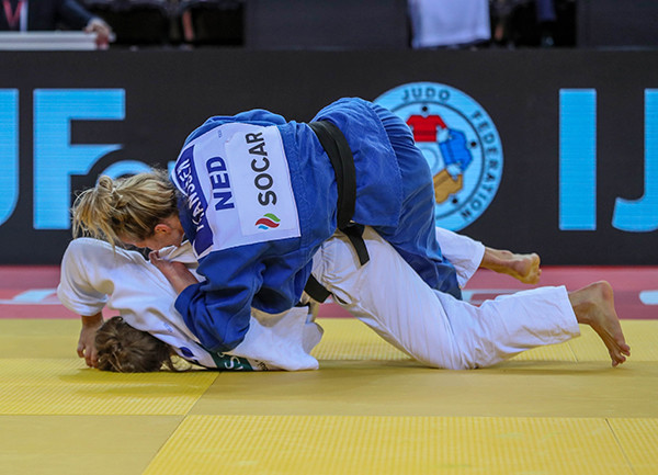 Juul Franssen won a gold medal for The Netherlands  ©IJF